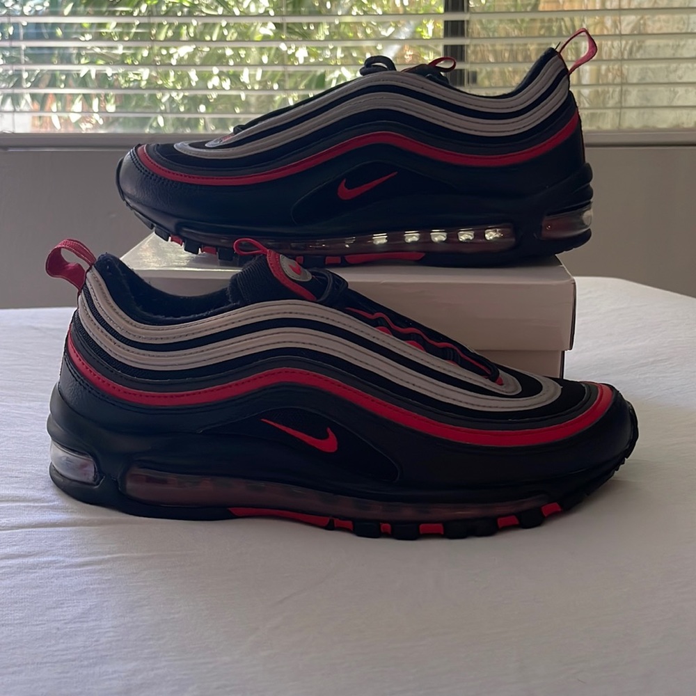 Mens air max 97 reflective red